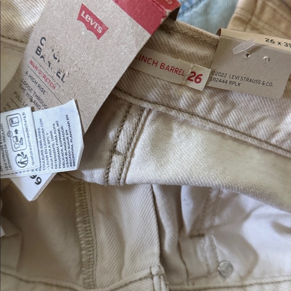 New Levi's CINCH BARREL WOMEN'S JEANS Size 26 - Picture 4 of 7
